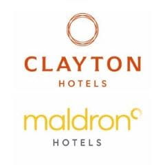 Clayton and Maldron hotel logos