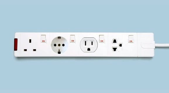 International plug sockets